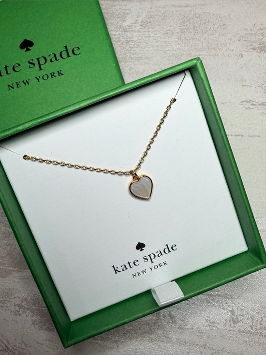 kate spade Jewelry - kate spade Gold Heart Pendant Necklace